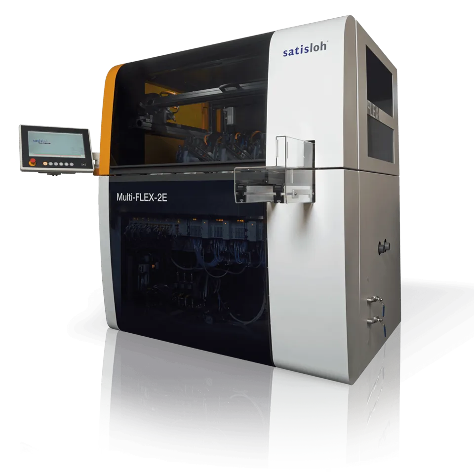 Автоматический полировщик очковых линз Multi-FLEX-2E с двумя независимыми камерами, общий вид